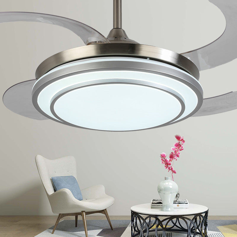 Home Full Spectrum Eye Protection LED Fan Chandelier