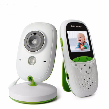 Moniteur vidéo pour bébé avec interphone bidirectionnel sans fil de 2 pouces