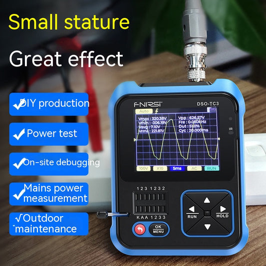 Testeur de transistor d'oscilloscope numérique portable