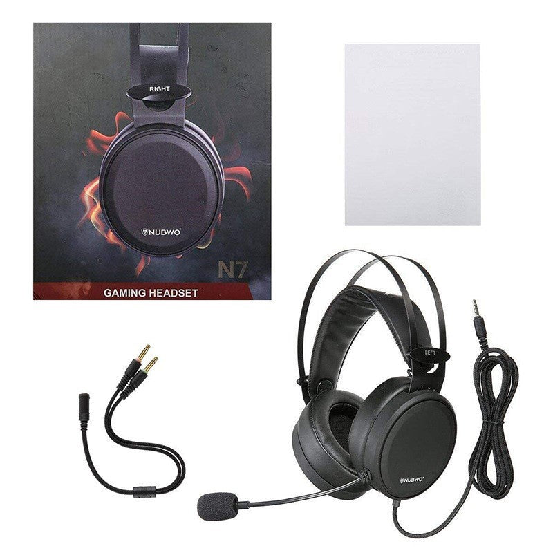 Auriculares con subwoofer para juegos Wolf Bowang