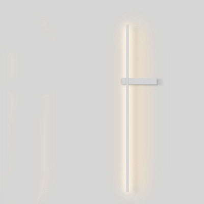 Lumière ambiante de coin de chevet de chambre minimaliste moderne