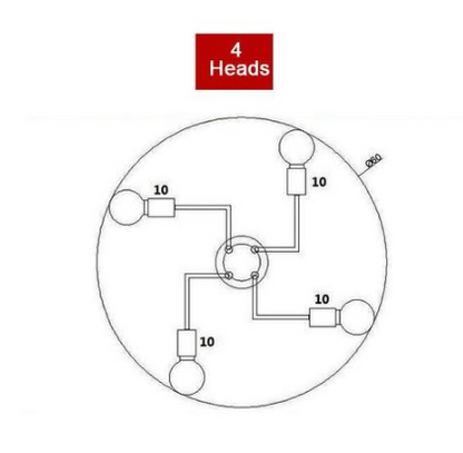 Lámpara de techo creativa de estilo industrial retro para loft americano, iluminación decorativa para techo de araña de hierro forjado gecko