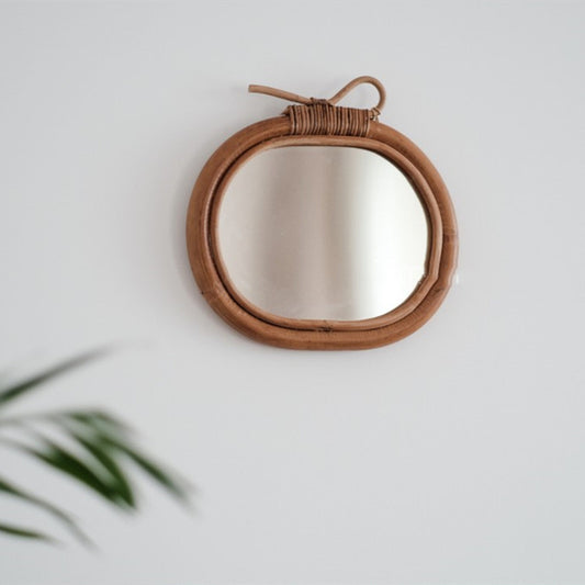 Miroir de maquillage pour dames, miroir de décoration murale