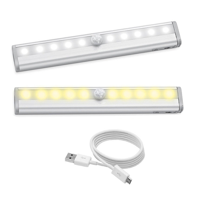 Luz LED con sensor de infrarrojos para el cuerpo, luz LED para armario