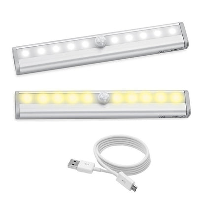 Luz LED con sensor de infrarrojos para el cuerpo, luz LED para armario