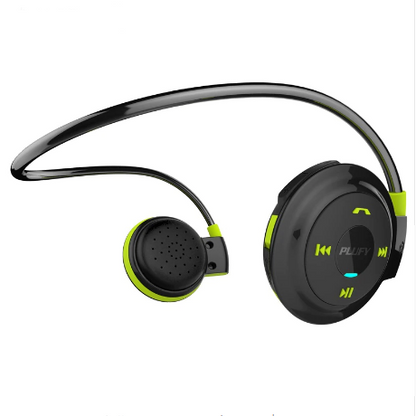 PLUFY Auriculares deportivos Bluetooth Auriculares inalámbricos Auriculares para correr Ecouteur Sans Fil Auriculares Bluetooth Auriculares Radio MP3 