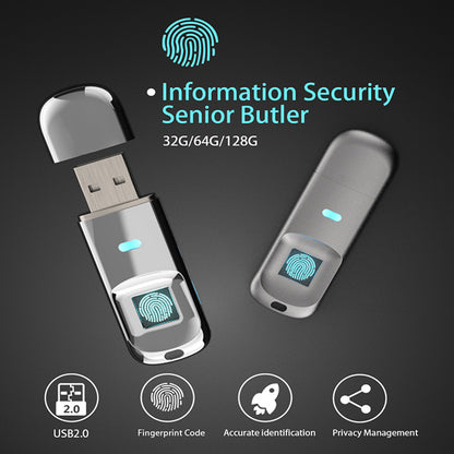 Metal Flash Disk Fingerprint Recognition Encryption