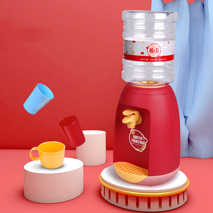 Simulation toy fun mini water dispenser