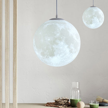 Bedroom moon chandelier