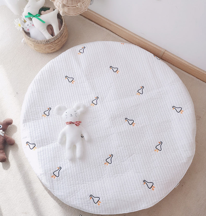 Thickened Embroidered Play Mat Children's Room Cushion