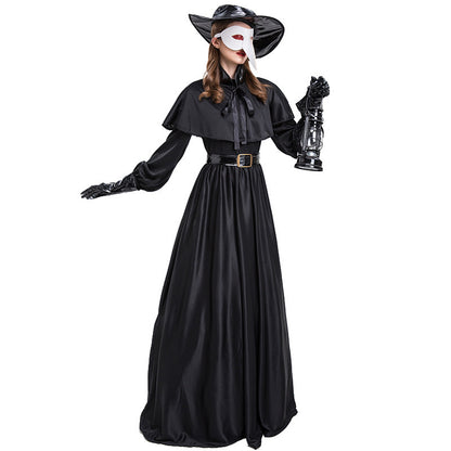 Costume médiéval d'Halloween Costume de docteur corbeau