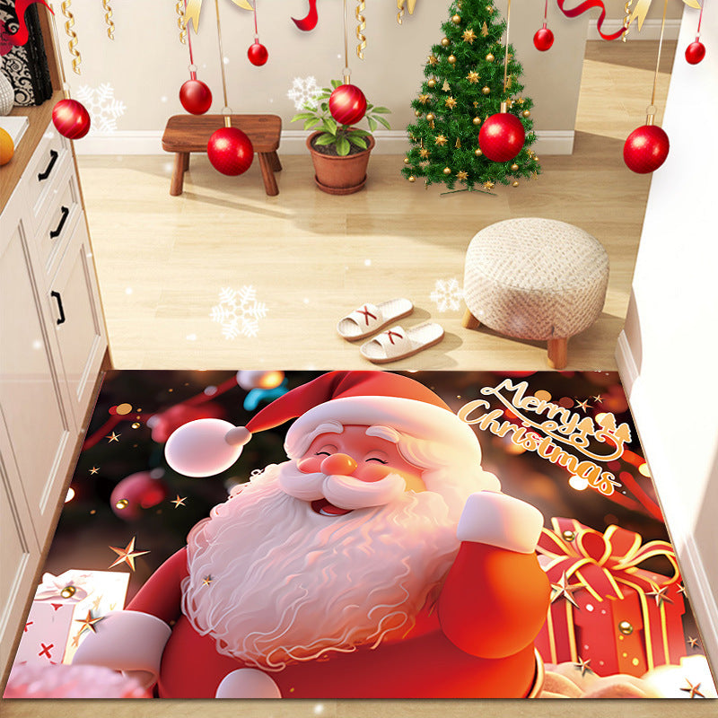 Christmas Home Decorative Bay Window Bedside Carpet