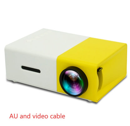 Proyector portátil 3D Hd Led cine en casa cine compatible con HDMI proyector de Audio Usb Yg300 Mini proyector