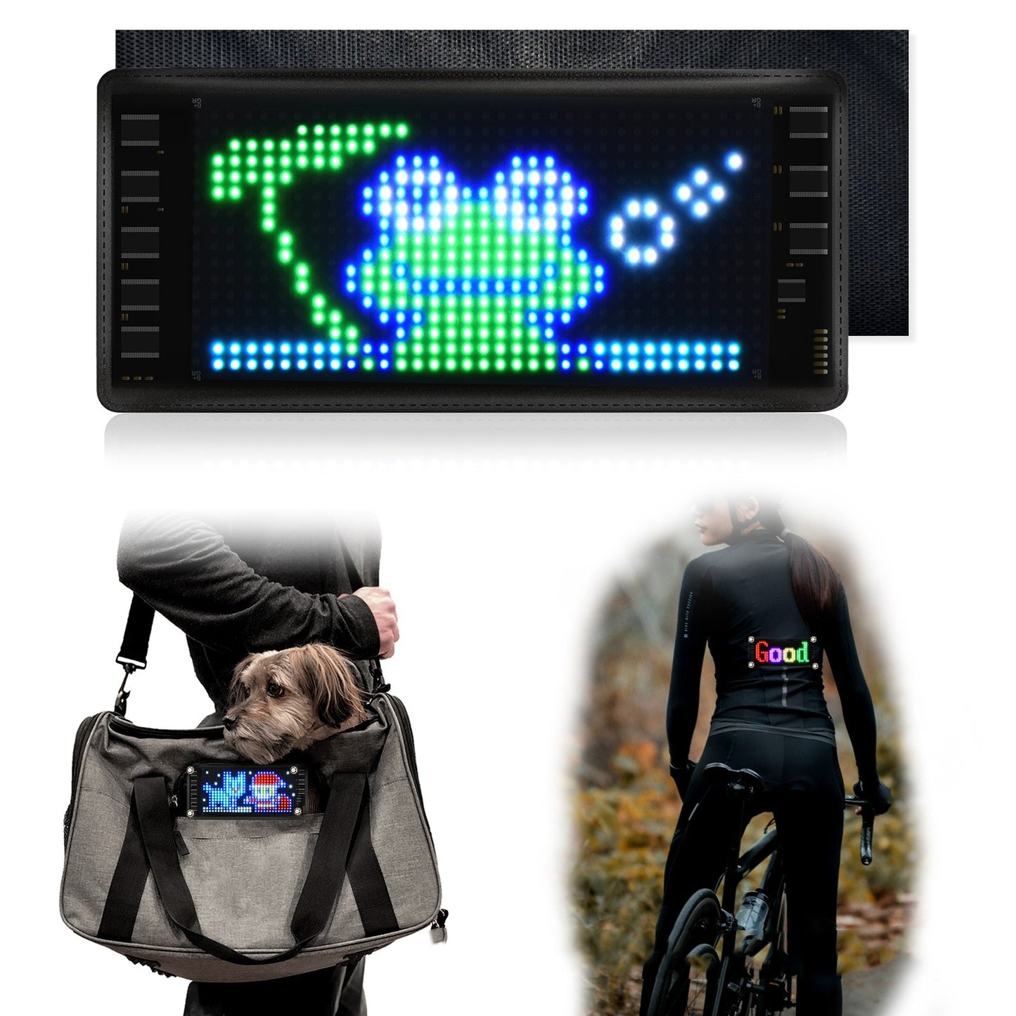 LED Expression Screen With Battery Portable