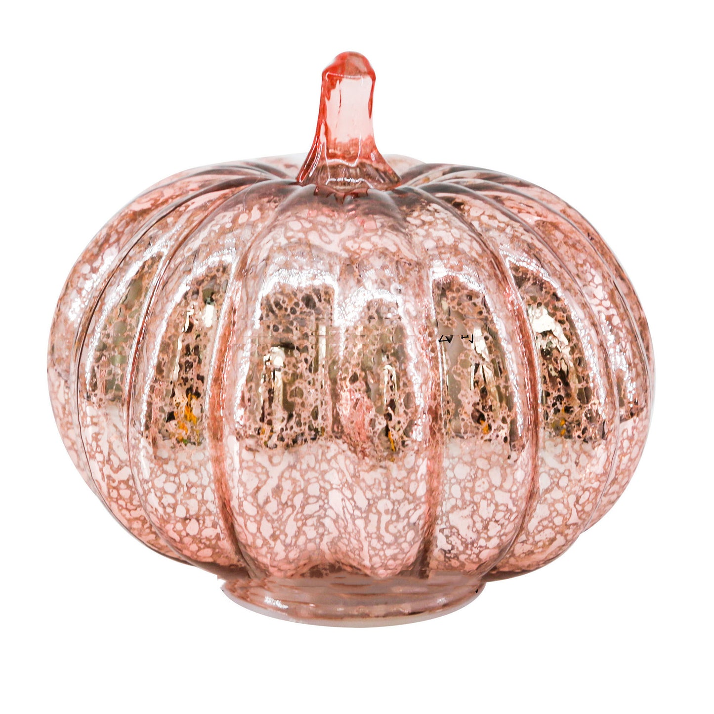 Linterna de calabaza de cristal decorativa para Halloween