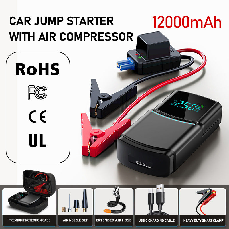 Automobile Emergency Start Power Source Vehicle Air All-in-one Multi-function