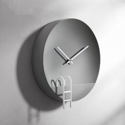 Wall Hanging Clock Plaster Creative Living Room