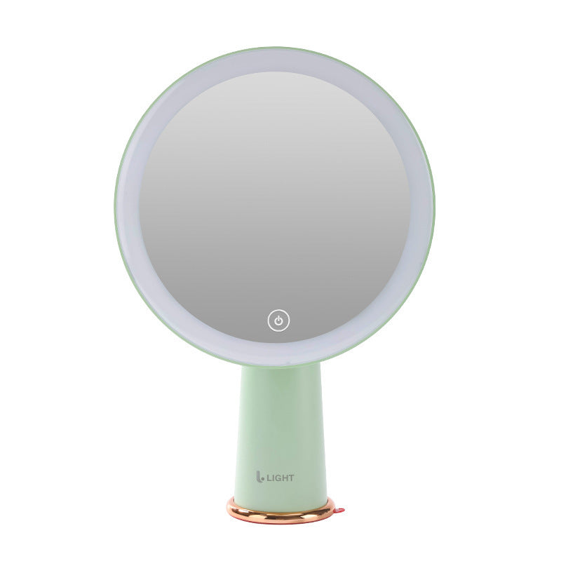 Intelligent Voice Makeup Mirror Table Type Desktop Mirror With Led Lights