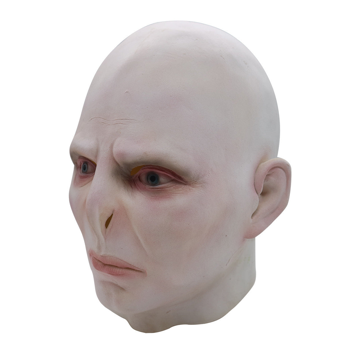 Máscara de Voldemort, accesorios de vestir para la cabeza de látex para Halloween