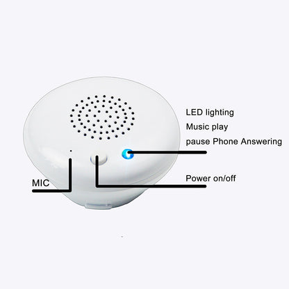 Cabezal de ducha para teléfono con música de alta calidad en color para el hogar