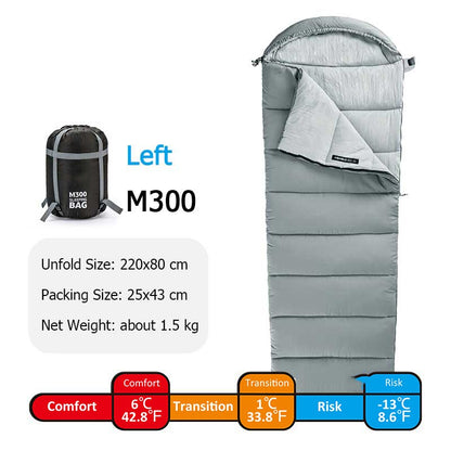 Saco de dormir de algodón lavable portátil para acampar, tienda doble empalmable