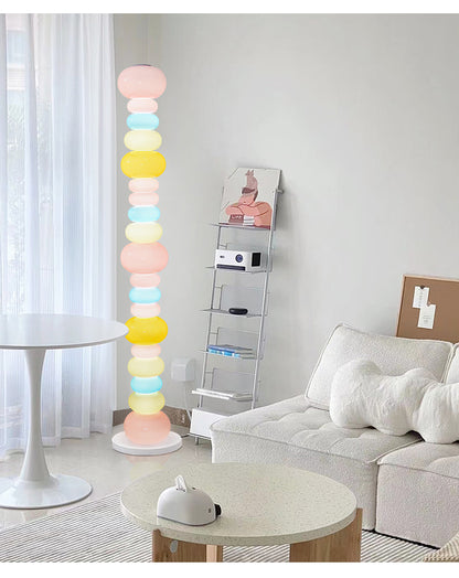 Rainbow Candy Floor Lamp Girl Macaron