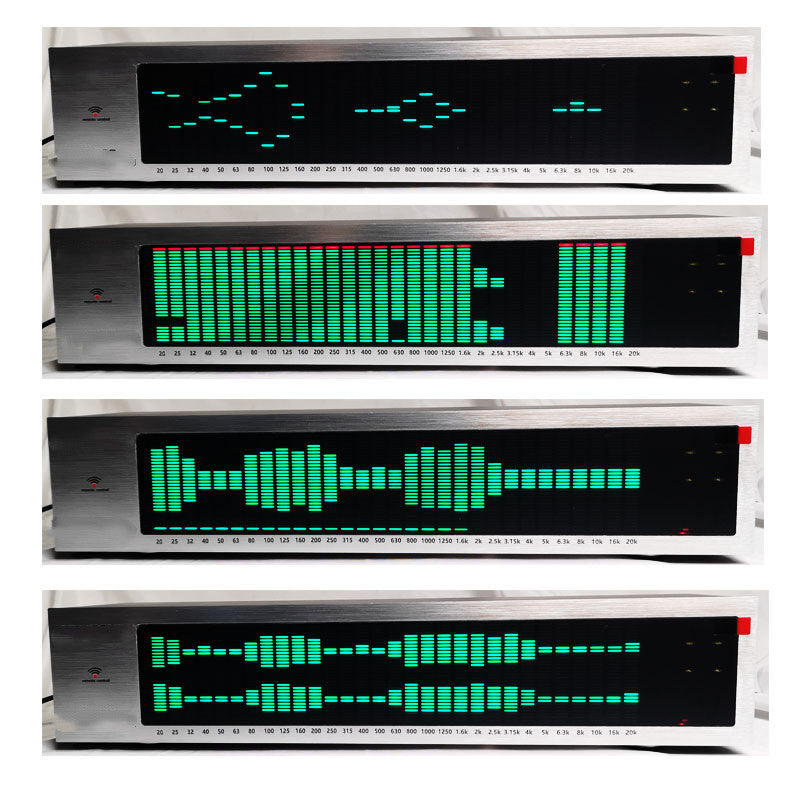 Professional Version Of The Rack-mounted Music Spectrum With Sound Control Aluminum Panel