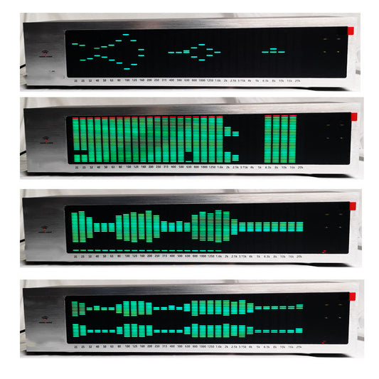 Professional Version Of The Rack-mounted Music Spectrum With Sound Control Aluminum Panel