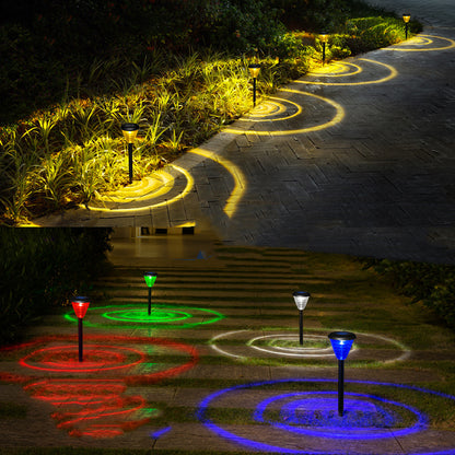 Luces solares para caminos Led para el hogar, exteriores, impermeables, enchufables, atmósfera de jardín, luz de paisaje, luces solares impermeables para caminos, decorativas para patio, camino, césped