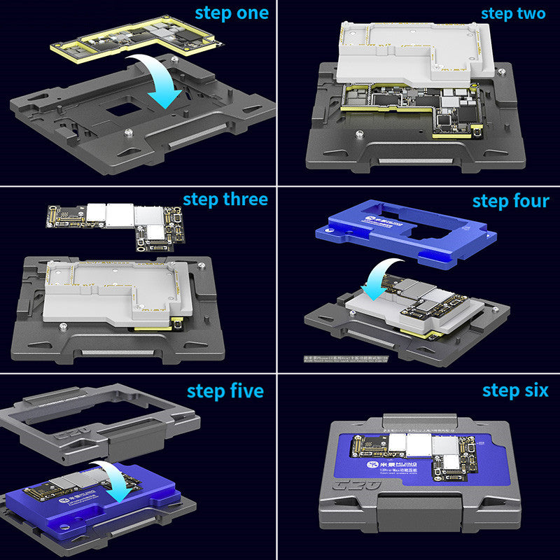 12 Delamination Of Promax Motherboard Middle Test Frame