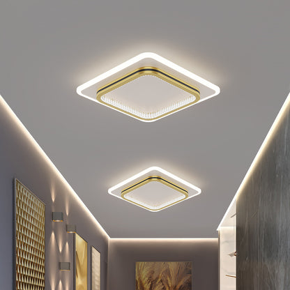 Plafonnier LED moderne pour vestiaire, chambre à coucher, allée