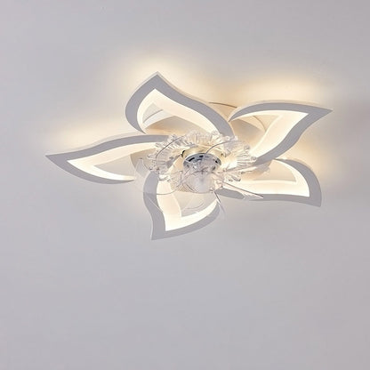 Lumière de salon simple et moderne, nouvelle lumière de ventilateur de plafond de chambre à coucher silencieuse