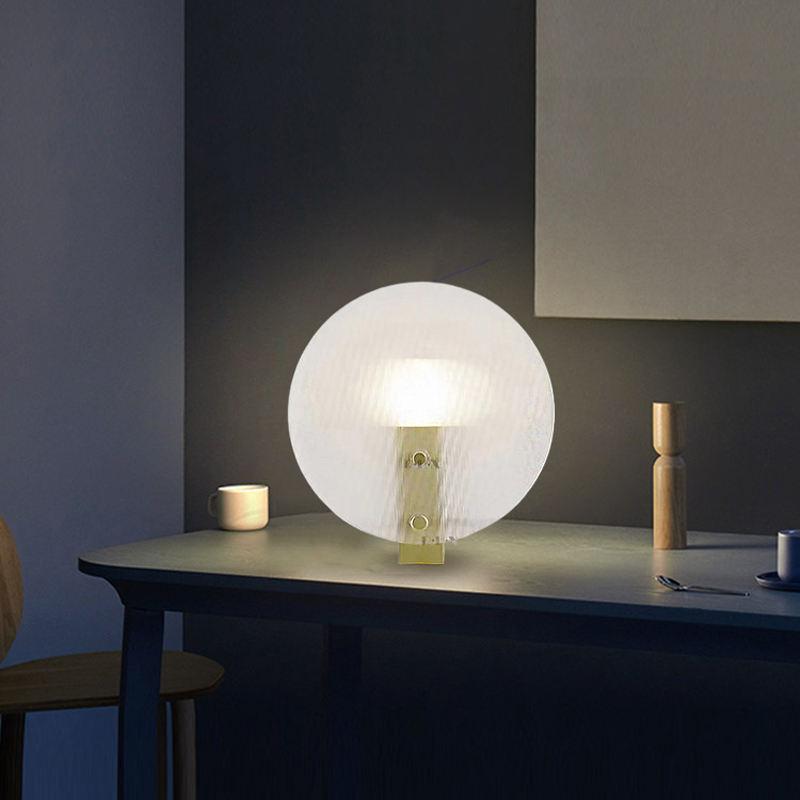 Lampe de table de luxe simple et légère pour salon design