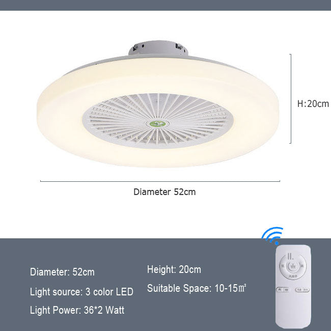 Casa Moderna Sencilla Y Tranquila Con Ventilador Eléctrico