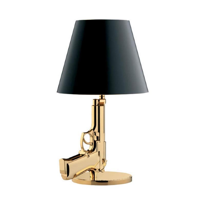 Resin Bedside Table Lamp In Living Room