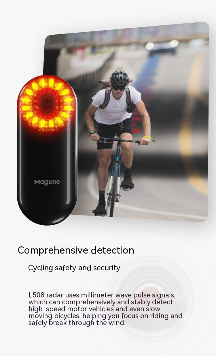 Magene Maijin L508 Feu arrière intelligent pour vélo de route