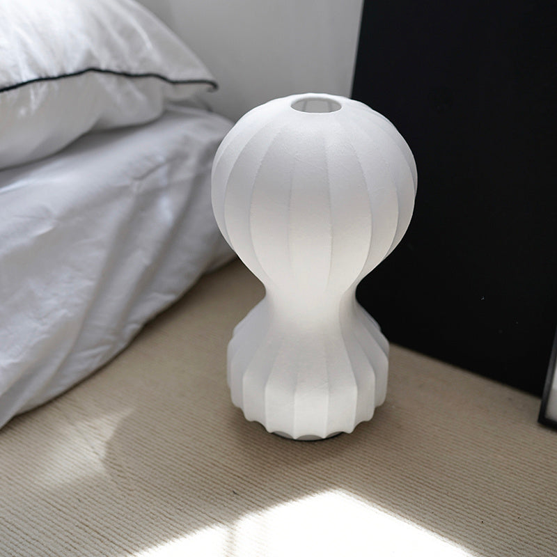 Silk Table Lamp Decorative Bedroom Lamp Bedside Atmosphere