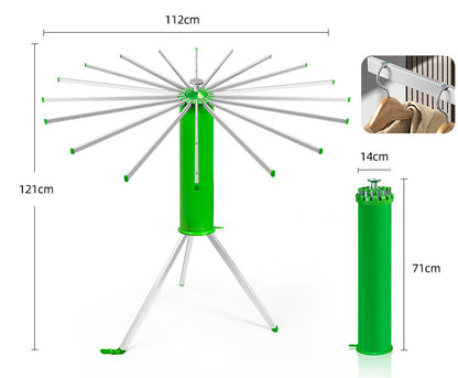 Household Floor Folding Clothes Drying Rack