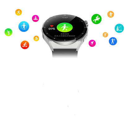 1.5 HD Big Screen Bluetooth Call Dial Download Heart Rate Meter Step Weather