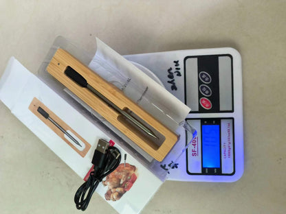 Wireless Bluetooth Barbecue Kitchen Food Thermometer