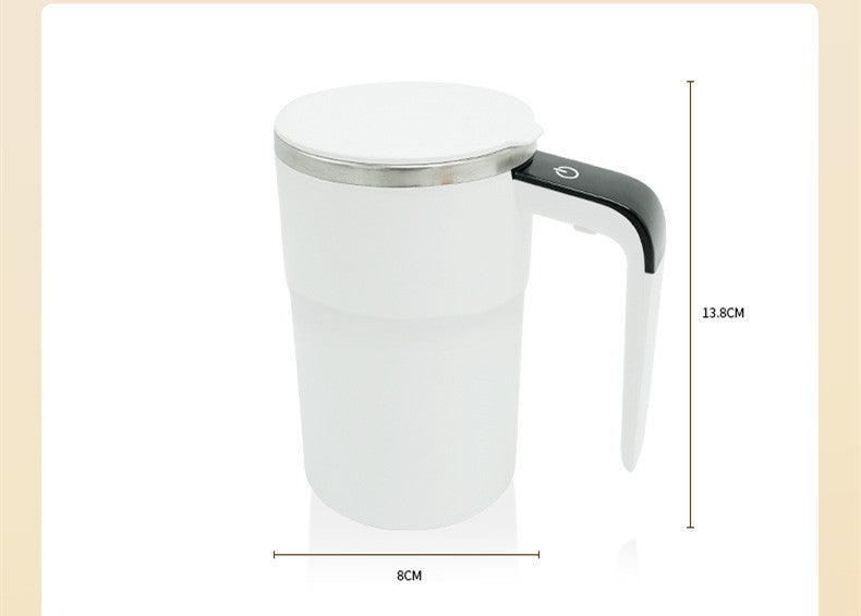 Taza de café eléctrica USB recargable taza magnética automática IP67 impermeable acero inoxidable apto para alimentos para jugo té Milksha utensilios de cocina