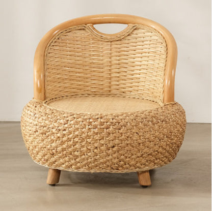 Silla Rattan Tatami Sentado Muelle Hogar