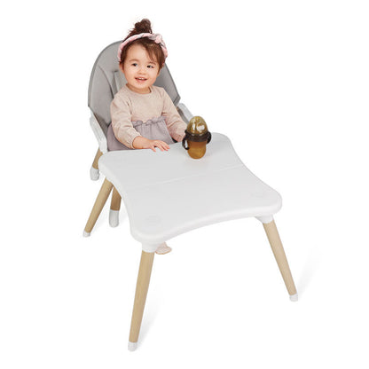 Table et chaise multifonctions en hêtre de haute qualité pour bébé