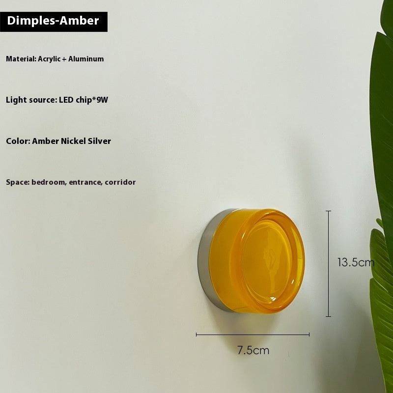 Lampe murale nordique pour chambre à coucher, couloir, salon, canapé, arrière-plan