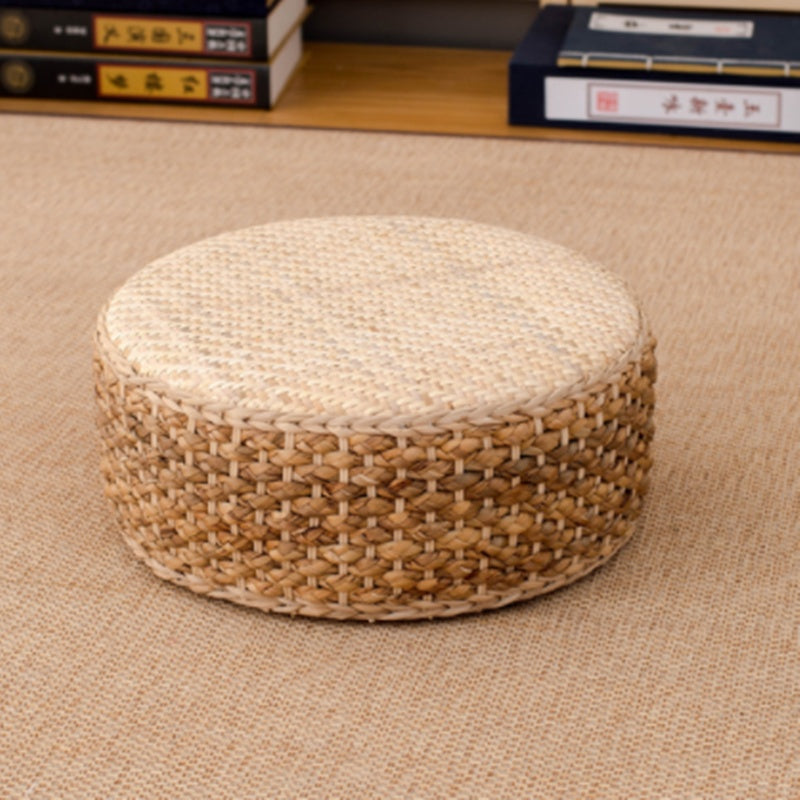 Table basse simple en rotin tatami, table de sol de style japonais