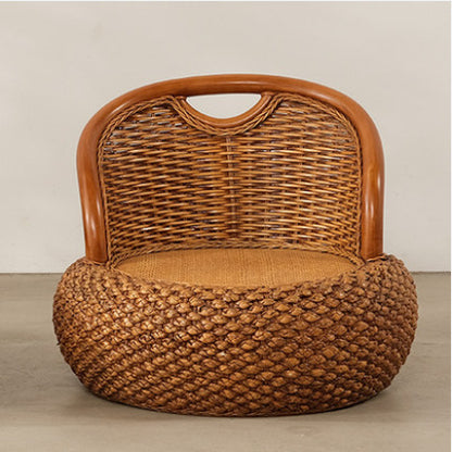 Silla Rattan Tatami Sentado Muelle Hogar