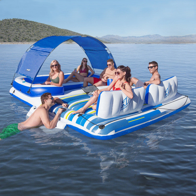 Fila flotante de agua reclinable Ocean Paradise