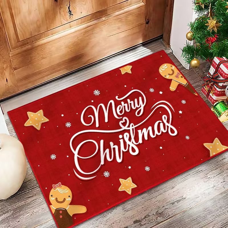 Christmas Series Carpet For Home Use