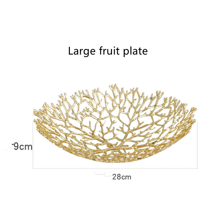 Living Room Coffee Table Fruit Plate Decoration Fruit Snack