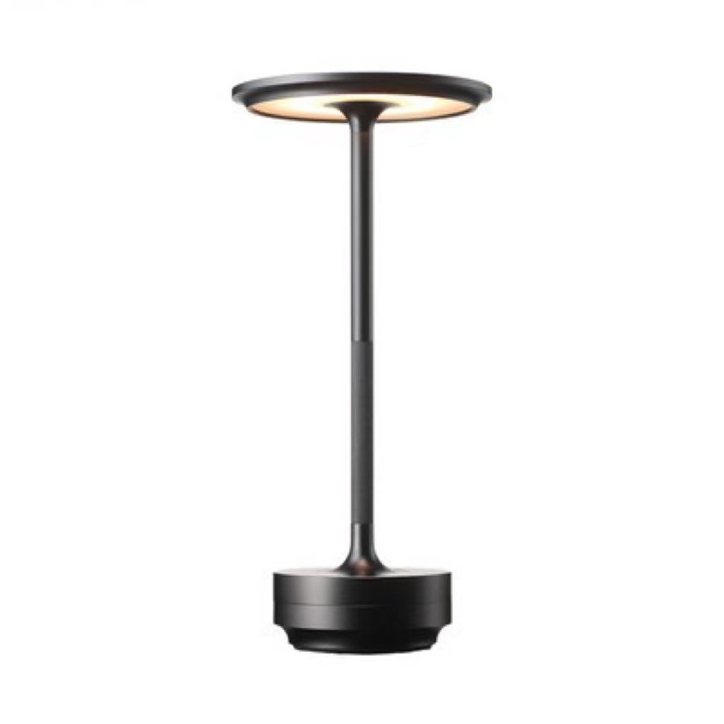 Lampe de bureau tactile tout en aluminium, lumières LED pour bar d'hôtel 